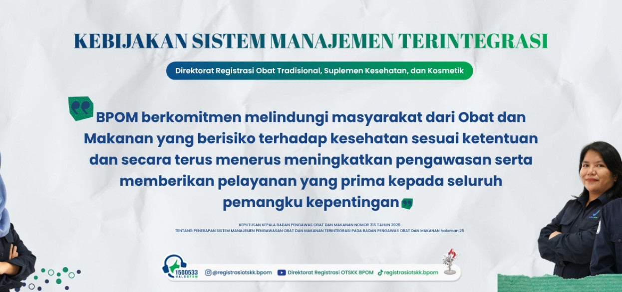 Kebijakan Sistem Manajemen Terintegrasi