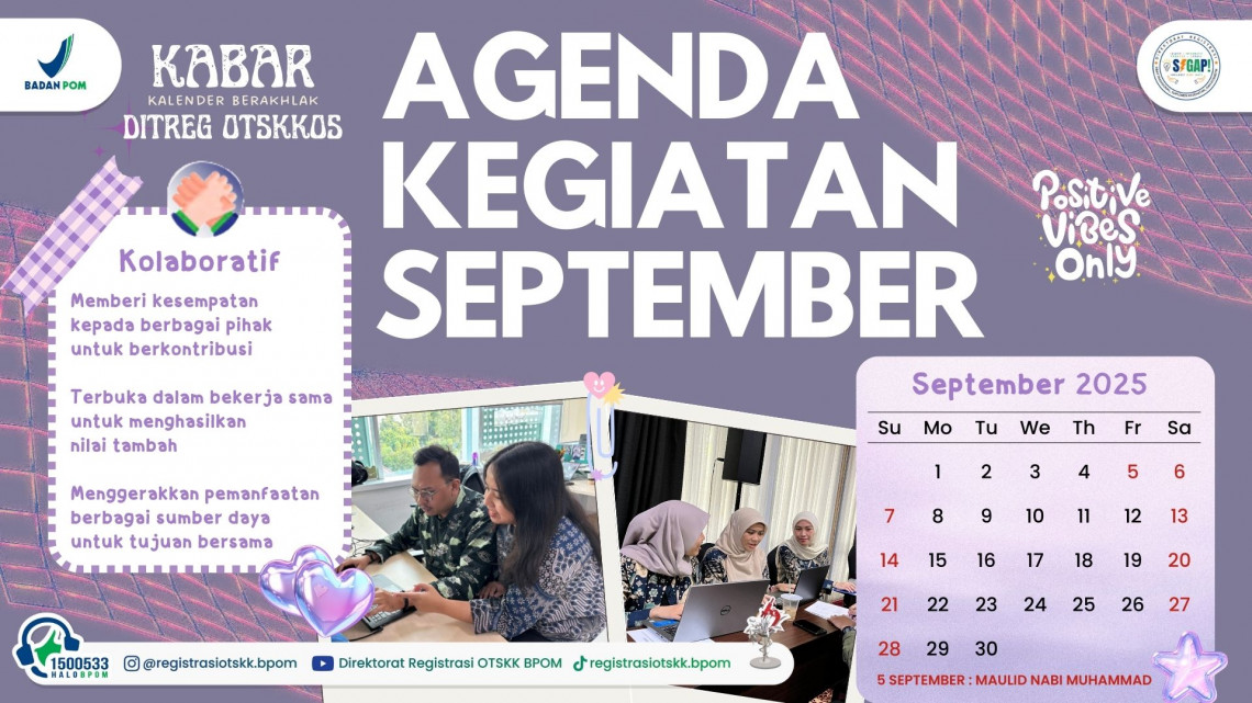 AGENDA KEGIATAN SEPTEMBER 2025